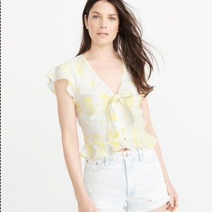 Abercrombie floral top